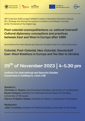image: Panel discussion on (post)colonial discourses in Europe