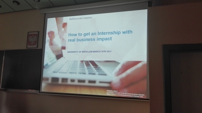 image: Spotkanie z przedstawicielami McKinsey&Company