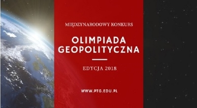 image: Etap okręgowy I Międzynarodowej Olimpiady Geopolitycznej