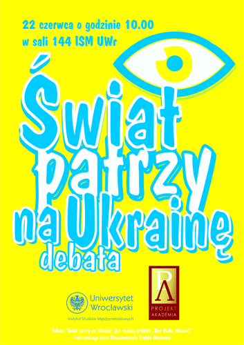 image: Debata: „Świat patrzy na Ukrainę”